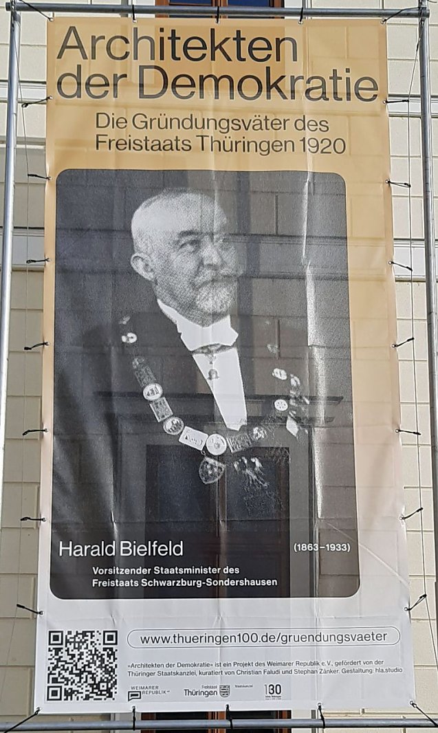 Bild: Vorfristig Banner zu sehen