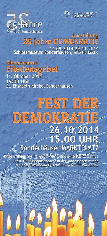 Bild: Fest der Demokratie am Sonntag