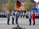 Fahnenband verliehen (Foto: Karl-Heinz Herrmann)
