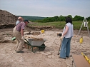 Grabung Frauenberg (Foto: Karl-Heinz Herrmann)