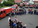 Feuerwehrjugend im Einsatz (Foto: Jugendfeuerwehr Bad Frankenhausen) Feuerwehrjugend im Einsatz (Foto: Jugendfeuerwehr Bad Frankenhausen)