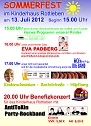 Plakat Sommerfest (Foto: Mario Merten)