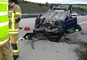 Unfall auf der Autobahn (Foto: API)