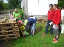 Spielenachmittag in Gartenanlage (Foto: T. Leipold)