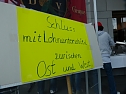Protest der Besch&auml;ftigten (Foto: Harald Buntfu&szlig;)