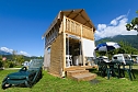 Glamping: Lodge am Camping Lago di Levico / Trentino (Foto: Glamping.Info)