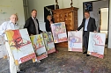 Die besondere Plakataktion (Foto: Karl-Heinz Herrmann)