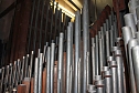 Das Innenleben der Strobel-Orgel (Foto: Karl-Heinz Herrmann)