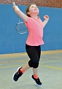 Landeseinzelmeisterschaften AK09 im Badminton (Foto: Andreas Reich)