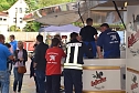 Unwettereinsatz auf Feuerwehrfest in Bebra (Foto: Marcus Weise)