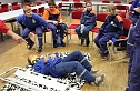 Ausbildung in erster Hilfe (Foto: Karl-Heinz Herrmann)