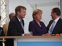 Besuch von Angela Merkel in Nordhausen (Foto: nnz, T. Soszynski, K. Knittel)