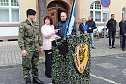 Patenschaft mit Panzerkompanie besiegelt (Foto: Karl-Heinz Herrmann) Patenschaft mit Panzerkompanie besiegelt (Foto: Karl-Heinz Herrmann)