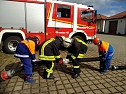 &Uuml;ber den Zaun gestiegen (Foto: Jugendfeuerwehr SDH-Mitte)