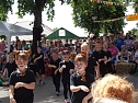 Auf dem Bauernhof war zum 25. Stra&szlig;enfest etwas los (Foto: Kindervilla)