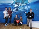 Mission Eintauchen (Foto: R. Hildebrandt Quelle der Fotos und des Video-Beitrags:  https://de-de.facebook.com/tagdertalente, www.facebook.de/tagdertalente, eigene Fotos   )