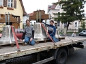 Ankunft der Glocken (Foto: Karl-Heinz Herrmann)