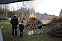 Zweites Osterfeuer ein Erfolg (Foto: Karl-Heinz Herrmann)