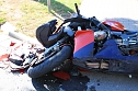 Motorradfahrer und Sozia bei Unfall verletzt (Foto: S. Dietzel)