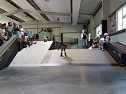 Abschlusspr&uuml;fung des Inlineskatekurses (Foto: Team Skate Arena)