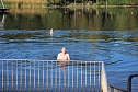 Abbaden noch nicht das Ende vom Badebetrieb (Foto: Karl-Heinz Herrmann)