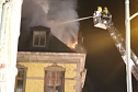 Dachstuhlbrand in Sondershausen (Foto: Karl-Heinz Herrmann)
