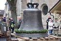 Die erste Glocke f&uuml;r Trinitatiskirche in der Stadt (Foto: Karl-Heinz Herrmann)