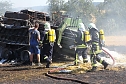 Brand in Neuheide (Foto: Silvio Dietzel)