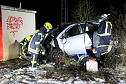 Unfall bei Oberspier (Foto: S.Dietzel)