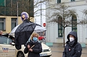 Proteste der Frisörinnung vor dem Nordhäuser Bahnhof (Foto: oas) Proteste der Frisörinnung vor dem Nordhäuser Bahnhof (Foto: oas)