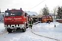 Autobrand in Niederspier (Foto: Silvio Dietzel)