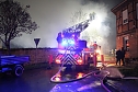 Garagenbrand in Feldengel (Foto: S. Dietzel)
