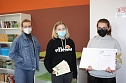 Regelschule Franzberg v. l. nach r. Justina Ulbrich, Carolin Hesse, Angelina Kutsch (Foto: Landratsamt Sondershausen)