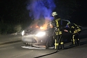 Fahrzeugbrand in Sondershausen (Foto: Silvio Dietzel)