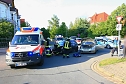 Unfall in Sondershausen (Foto: S.Dietzel)