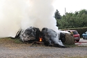 Heuballen in Sondershausen in Flammen (Foto: S.Dietzel)