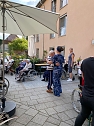 Gro&szlig;er Spa&szlig; bei Tanz, Musik und super Wetter (Foto: Diakonieverbund Kyffh&auml;user Novalis )