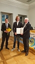 (v.r.n.l. S&ouml;ren Sch&ouml;be&szlig;, Felix Niehoff, Holger H&ouml;velmann (Foto: Peter M&ouml;bius)