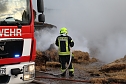 Strohballenbrand in Niedertopfstedt (Foto: S.Dietzel)