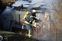 Laubenbrand in Sondershausen (Foto: Silvio Dietzel)