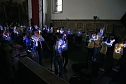 "Ukulele trifft Licht" mit Franzbergsch&uuml;lern in der Trinitatiskirche (Foto: S.Dietzel)