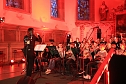 "Ukulele trifft Licht" mit Franzbergsch&uuml;lern in der Trinitatiskirche (Foto: S.Dietzel)