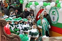 Ausgelassen und fr&ouml;hlich feierten die Menschen am Rosenmontag in Sondershausen (Foto: Eva Maria Wiegand)