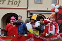 Ein bunter Karnevalszug zog sich am Rosenmontag durch Sondershausen (Foto: Eva Maria Wiegand)