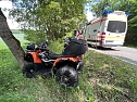 Quad-Unfalll bei Straßburg (Foto: S.Dietzel) Quad-Unfalll bei Straßburg (Foto: S.Dietzel)