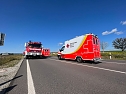 Unfall bei Ichstedt (Foto: S.Dietzel) Unfall bei Ichstedt (Foto: S.Dietzel)