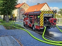 Schuppenbrand in Heldrungen (Foto:  Feuerwehr Heldrungen/Silvio Dietzel)