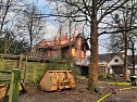 Brand und L&ouml;scharbeiten in Heldrungen (Foto: S. Dietzel)