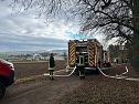 Brand und L&ouml;scharbeiten in Heldrungen (Foto: S. Dietzel)