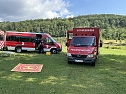Feuerwehr-Drohnen-Einsatz im Kyffhäuserland bei einer Übung (Foto: Alexander Becht) Feuerwehr-Drohnen-Einsatz im Kyffhäuserland bei einer Übung (Foto: Alexander Becht)
